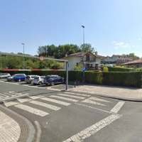 Bizikletak garbitzeko gunea, zona de lavado de bicicletas