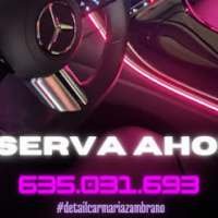 DetailCar Lavado de coches – Limpieza de tapiceria Estacion de Malaga Maria Zambrano